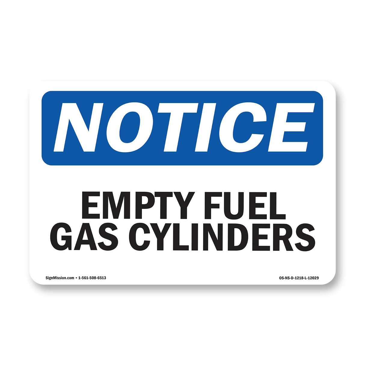 Empty Fuel Gas Cylinders