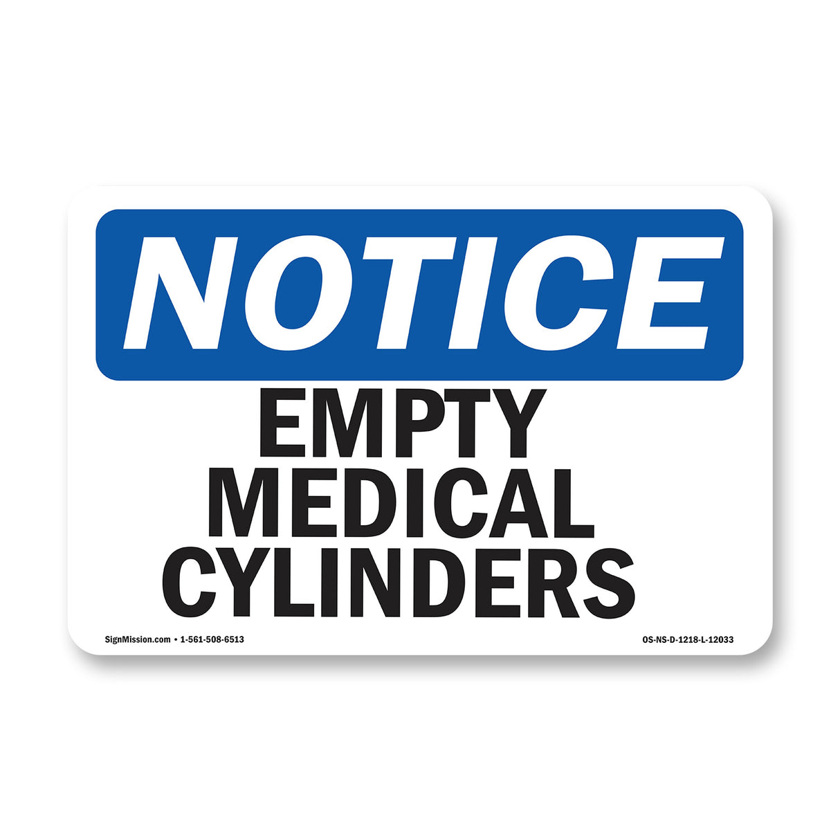 Empty Medical Cylinders