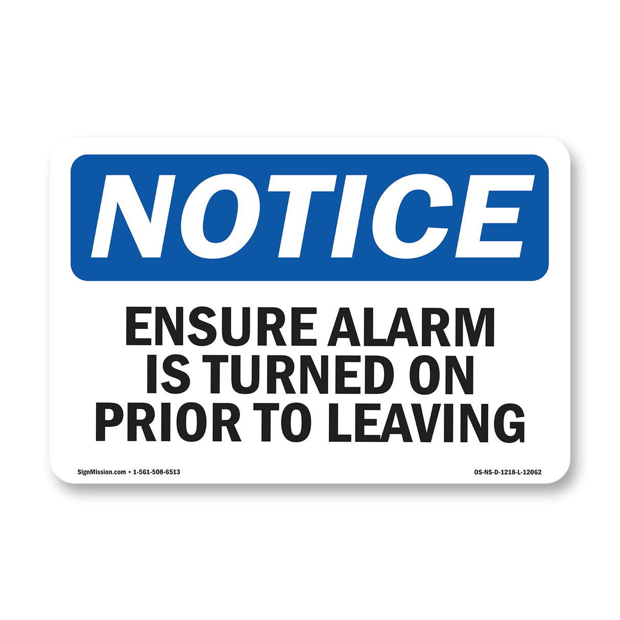 Ensure Alarm Is Turned On Prior