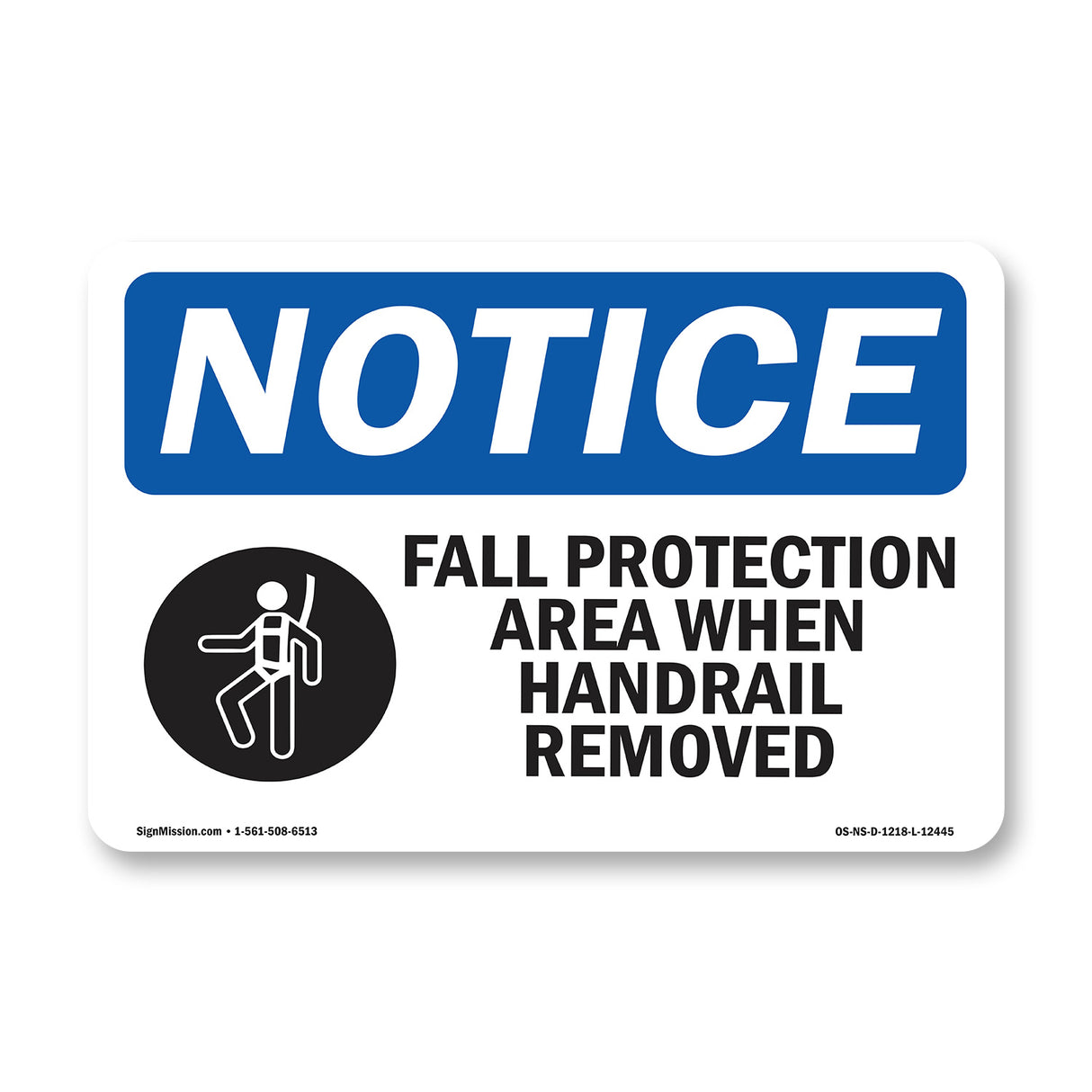 Fall Protection Area When Handrail