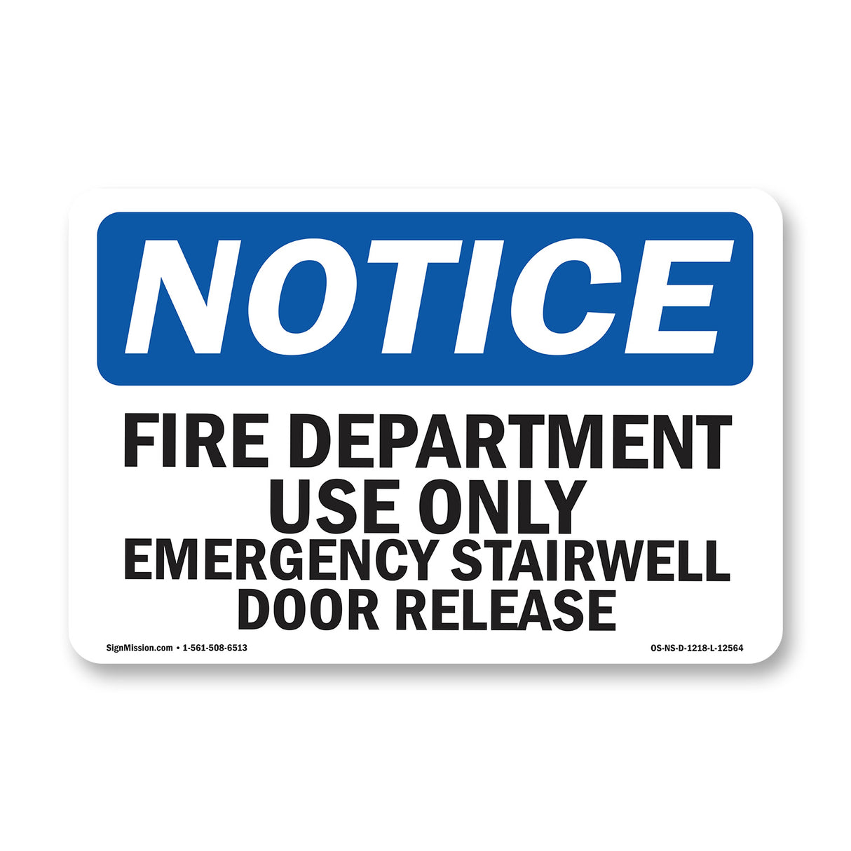 Fire Department Use Only Emergency