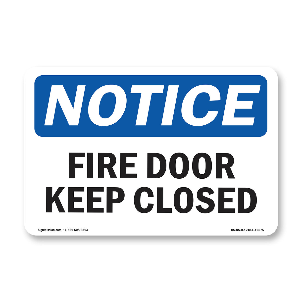 Fire Door Keep Closed