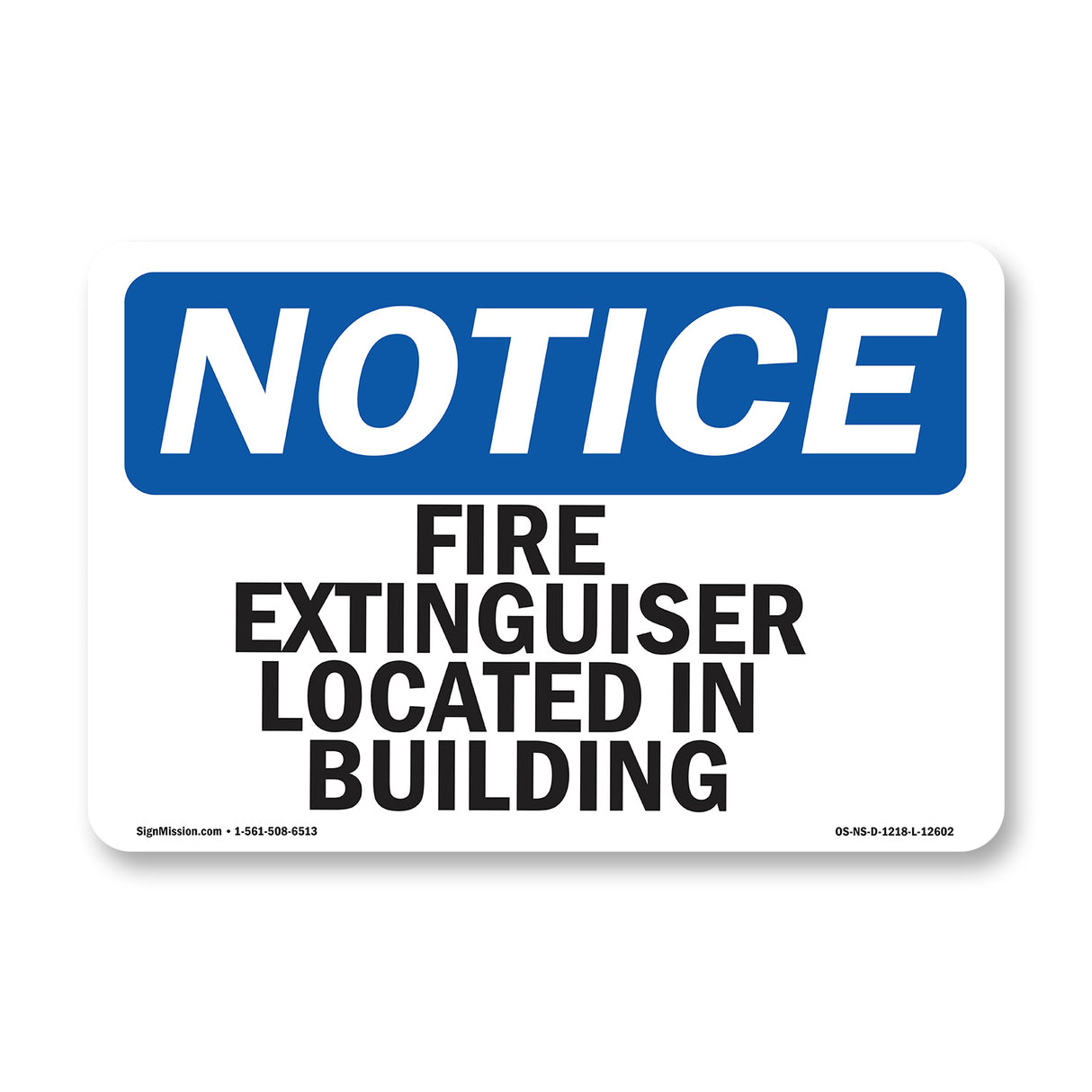 Fire Extinguisher Located In Building