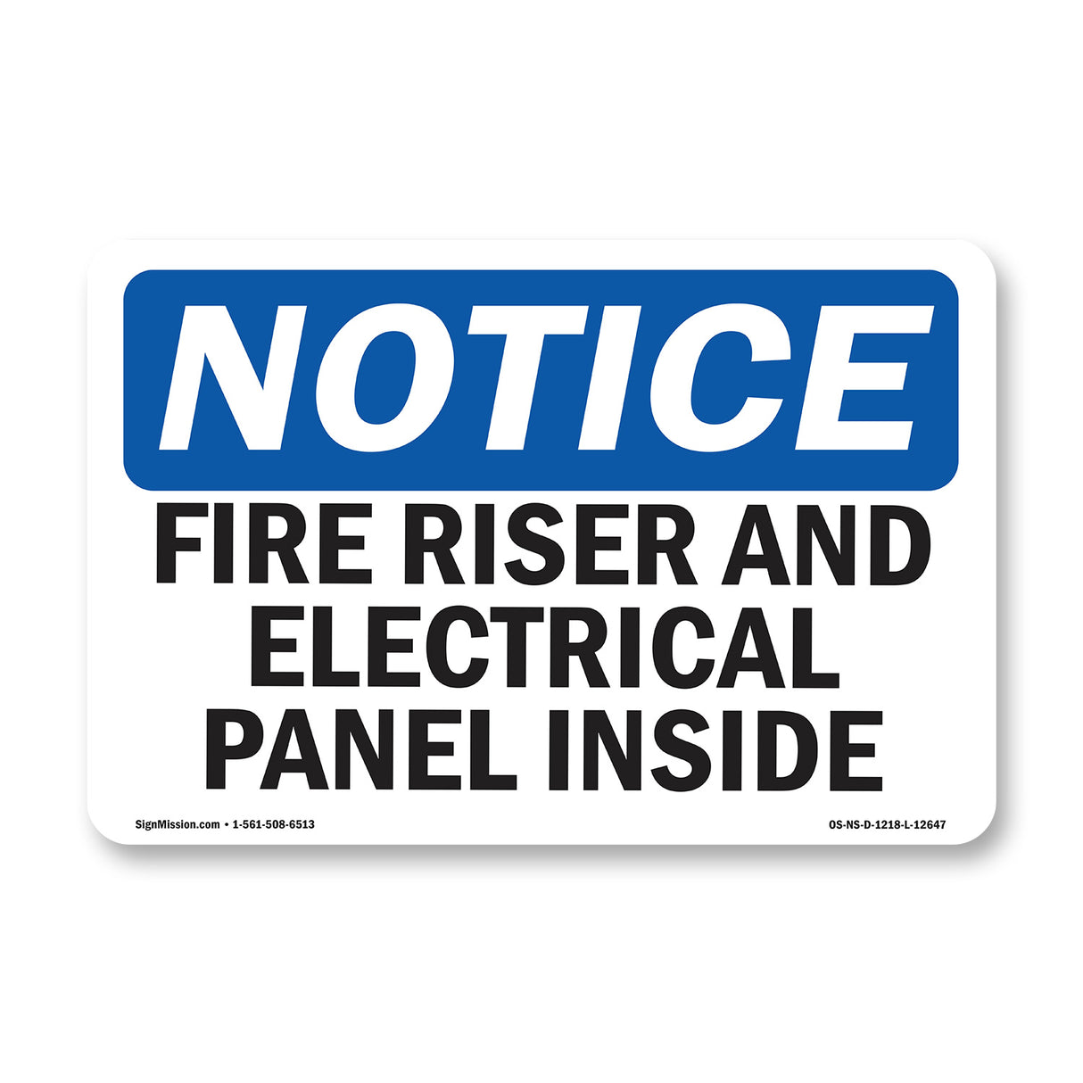 Fire Riser And Electrical Panel Inside