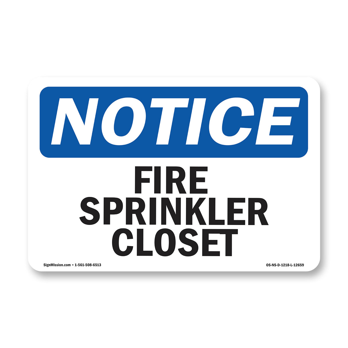 Fire Sprinkler Closet