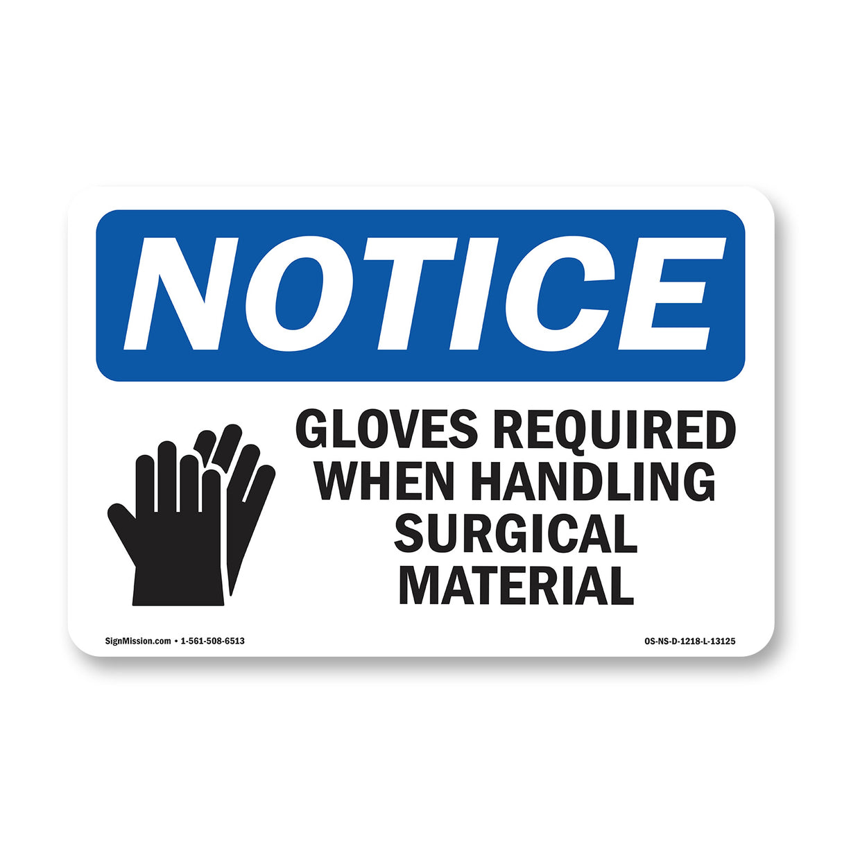 Gloves Required When Handling