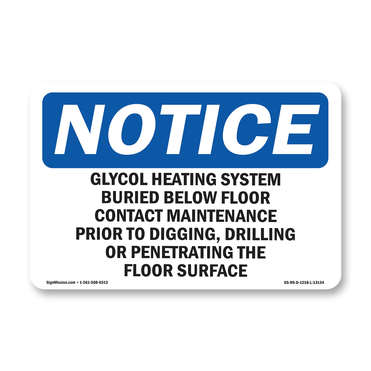 Glycol Heating System Buried Below Floor