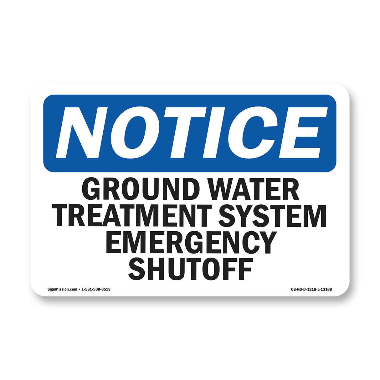 Ground Water Treatment System Emergency Shutoff