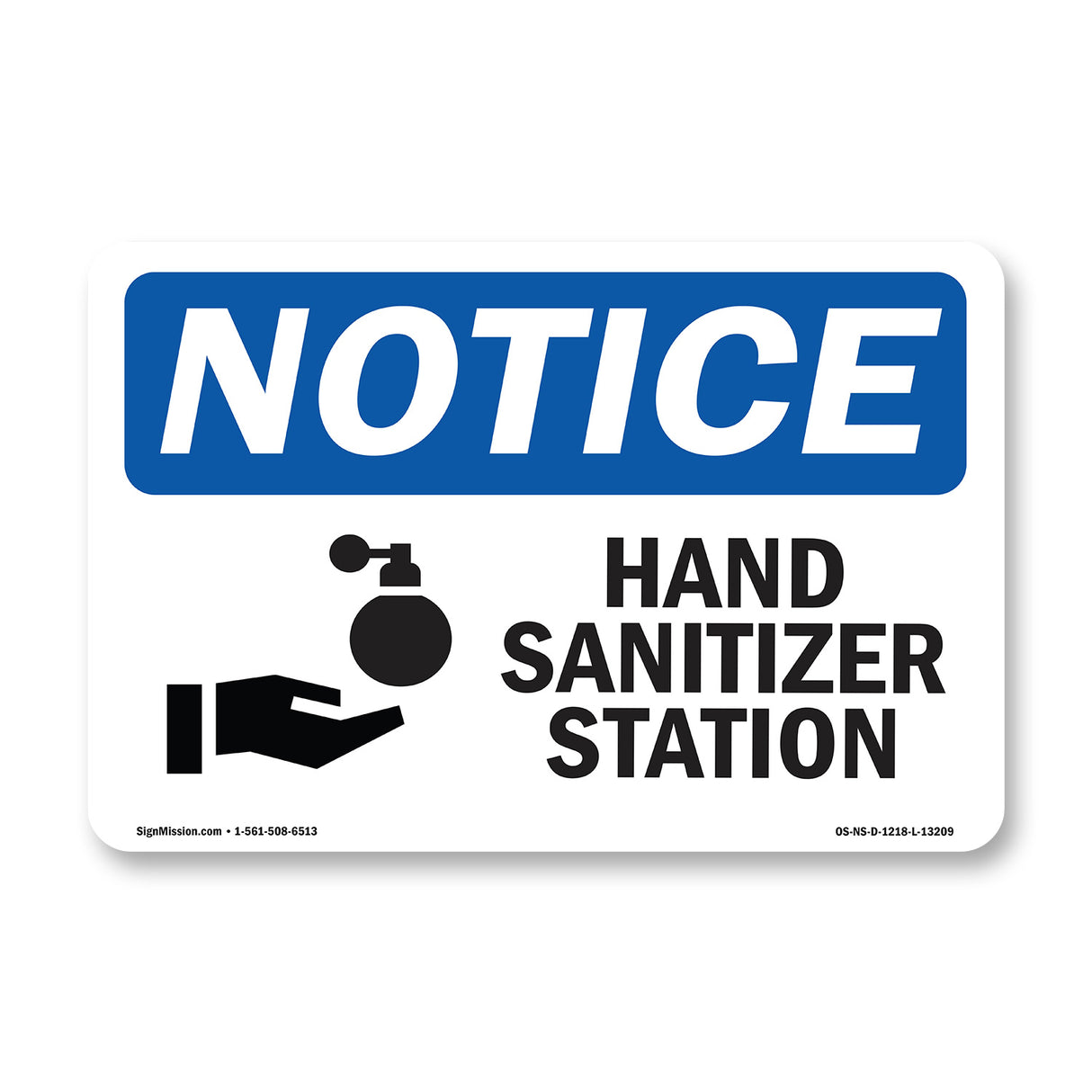 Hand Sanitizer Station
