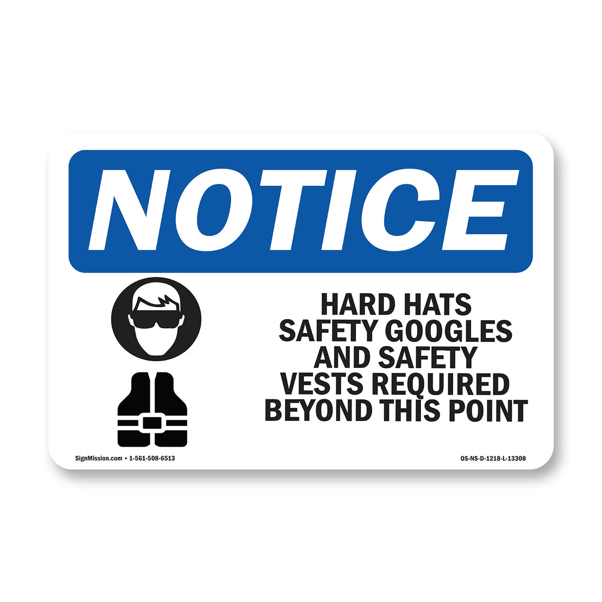 Hard Hats, Safety Goggles And