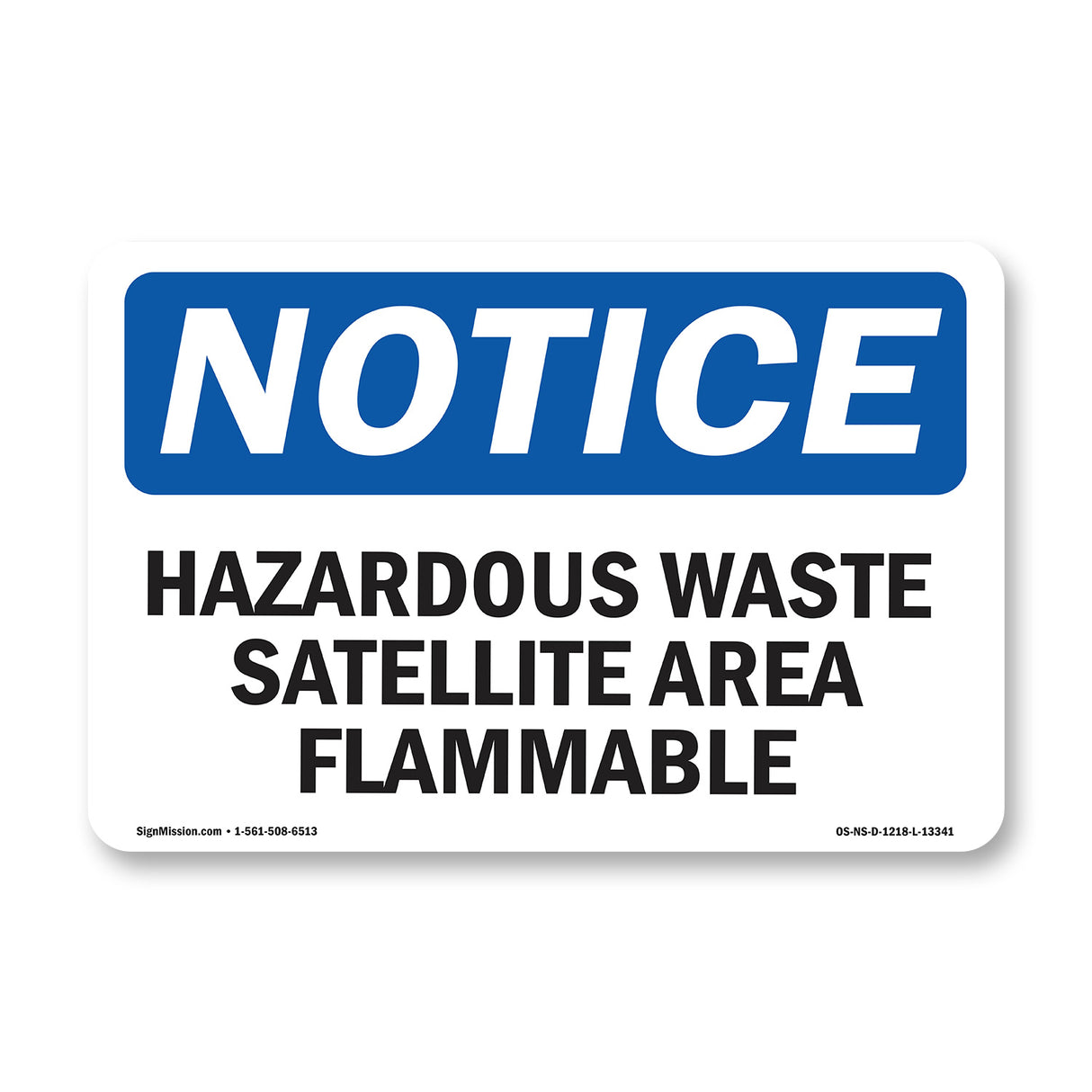 Hazardous Waste Satellite Area Flammable