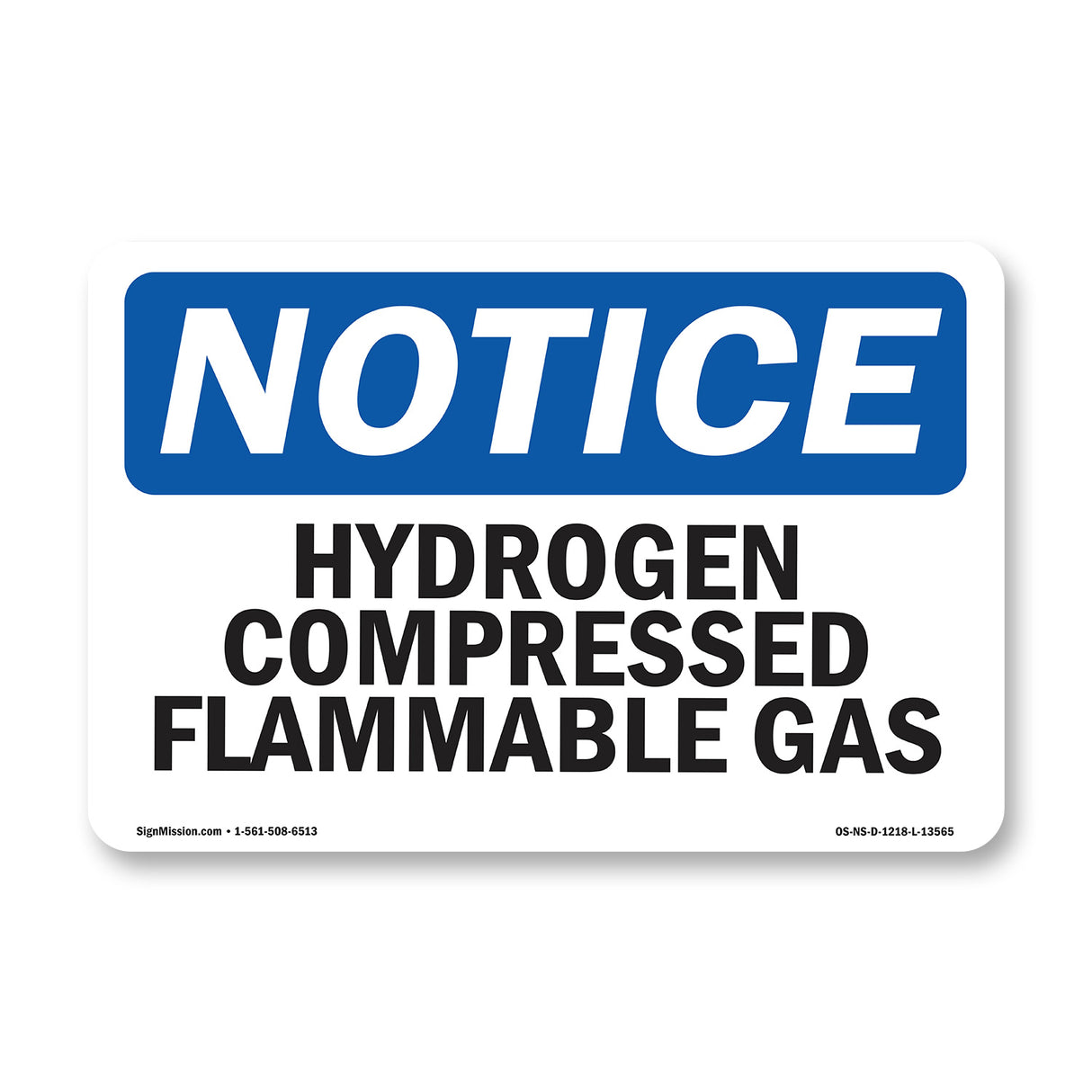 Hydrogen Compressed Flammable Gas