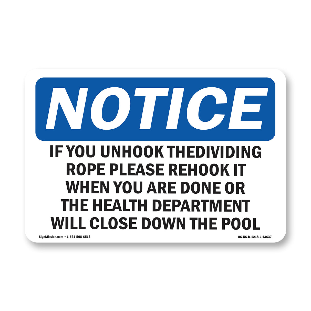 If You Unhook The Dividing Rope Please Rehook