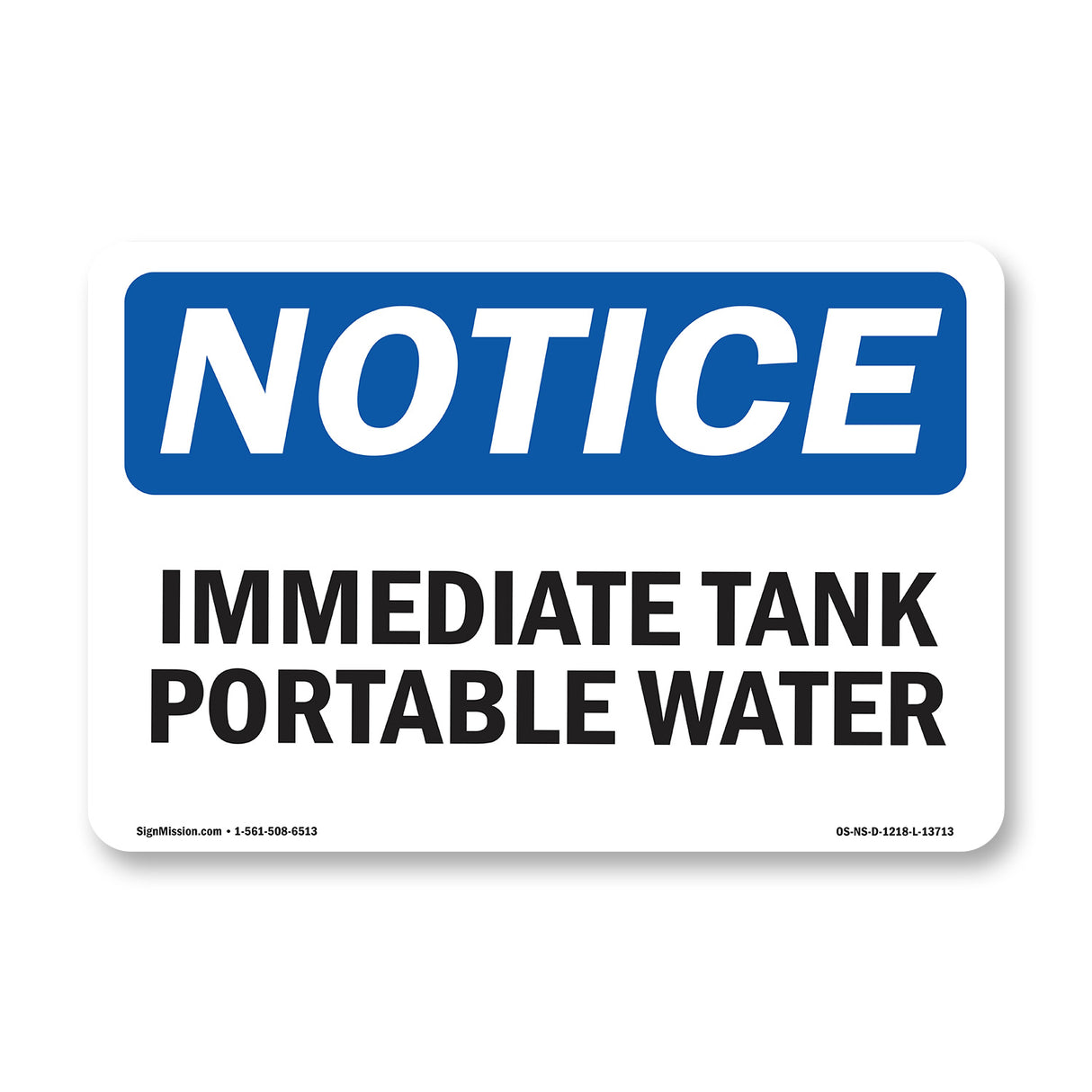 Intermediate Tank Potable Water