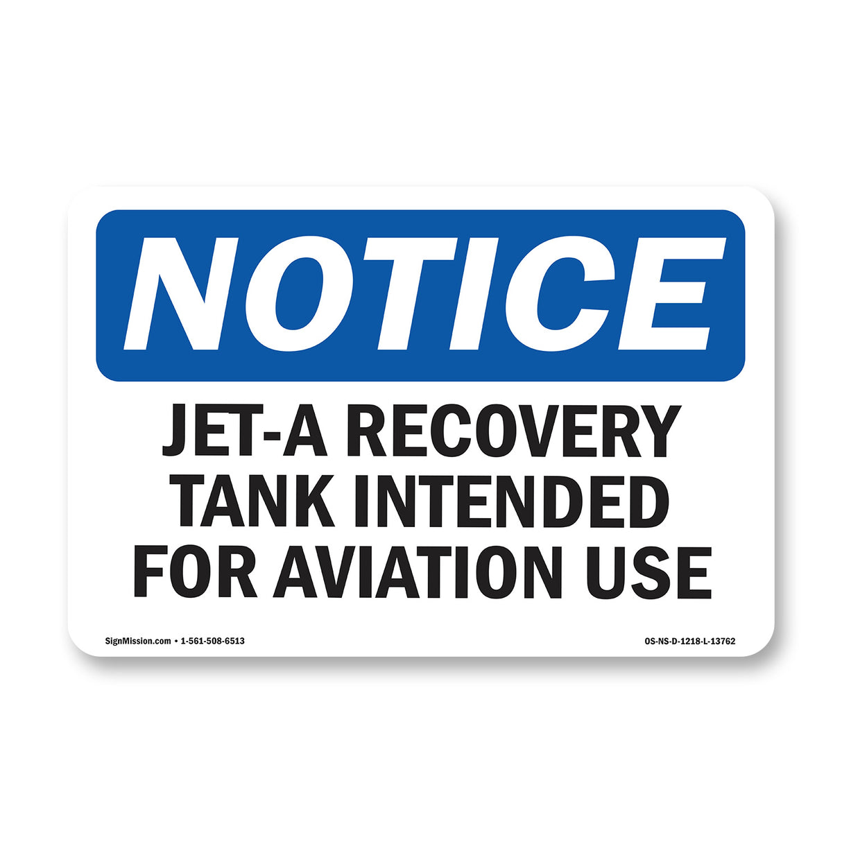 Jet-A Recovery Tank Intended For Aviation Use