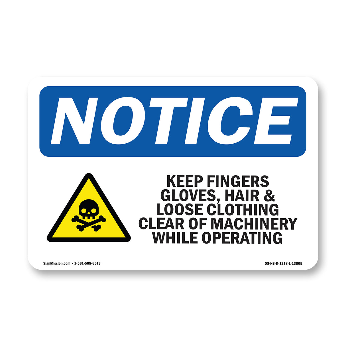 Keep Fingers, Gloves, Hair &