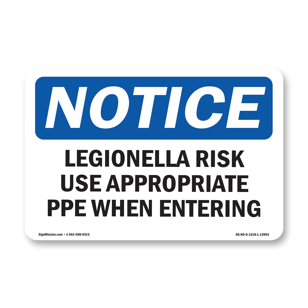 Legionella Risk Use Appropriate PPE When Entering