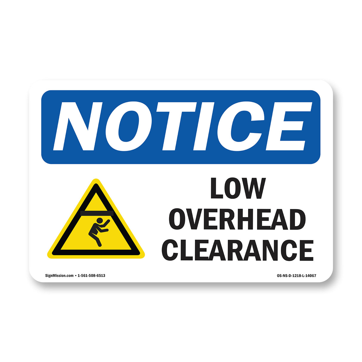 Low Overhead Clearance