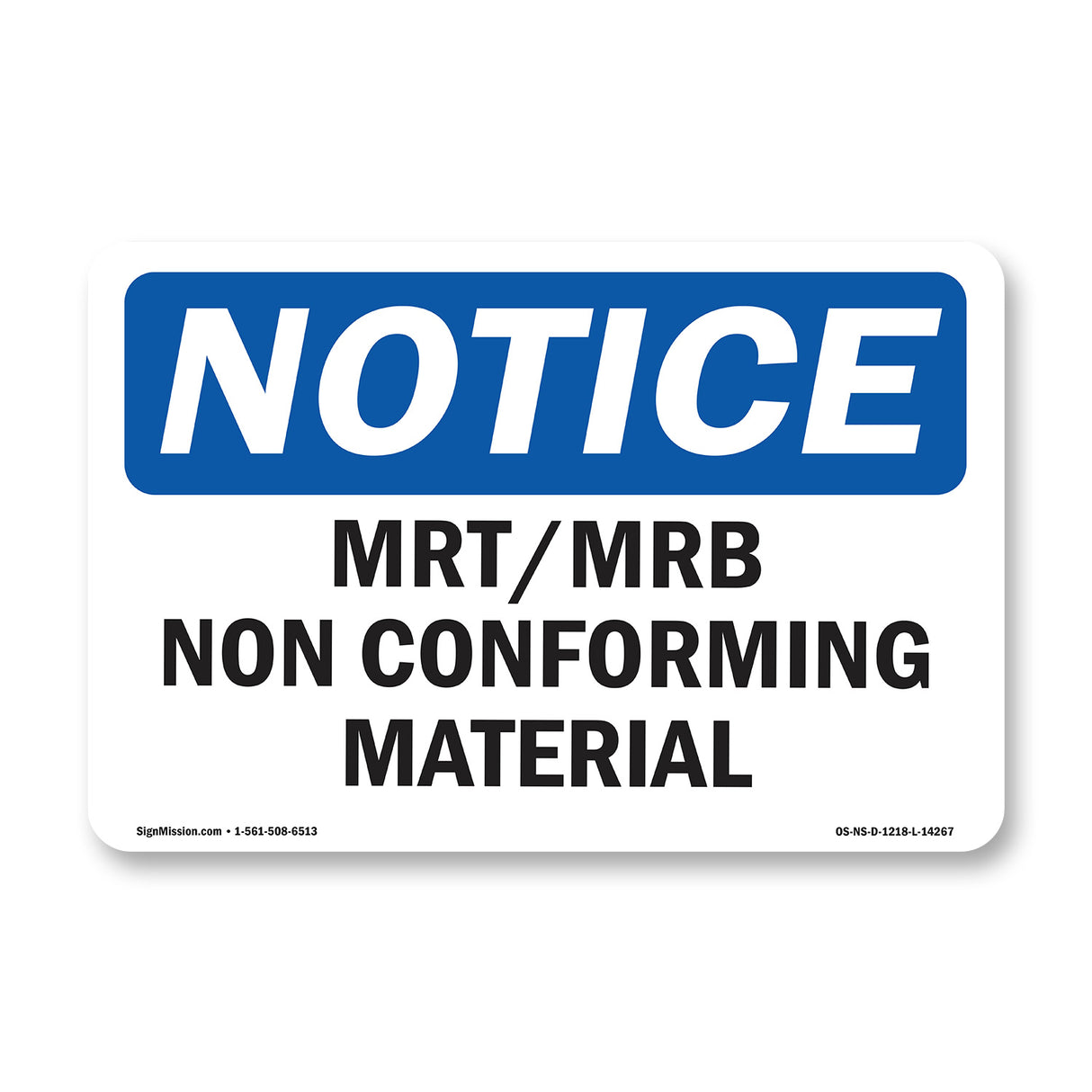 Mrt Mrb Nonconforming Material