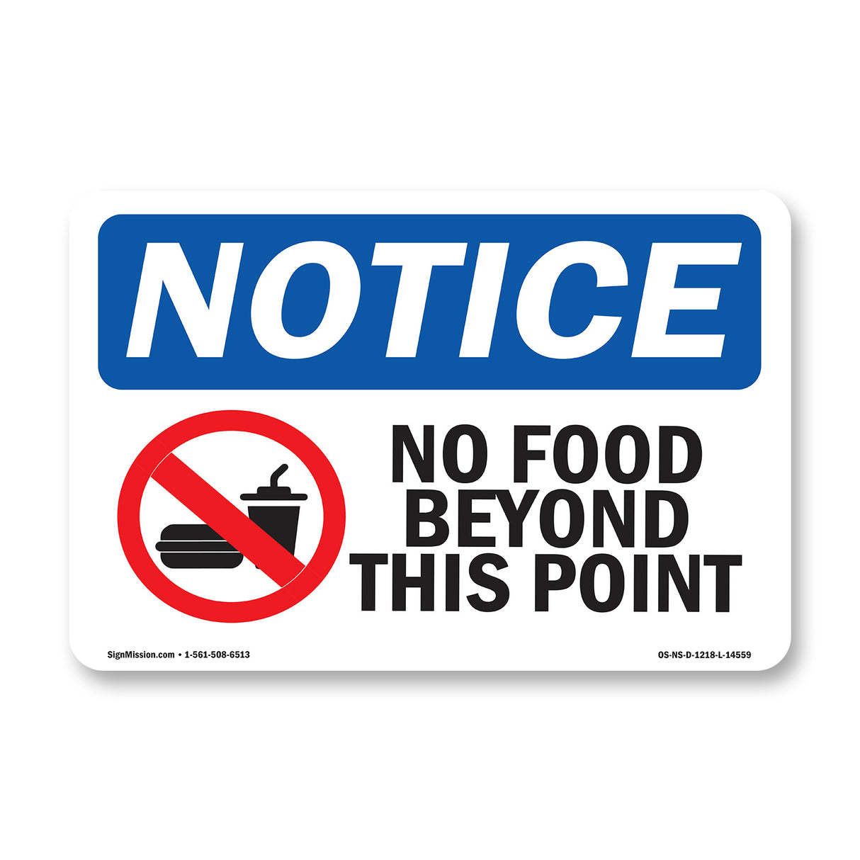 No Food Beyond This Point