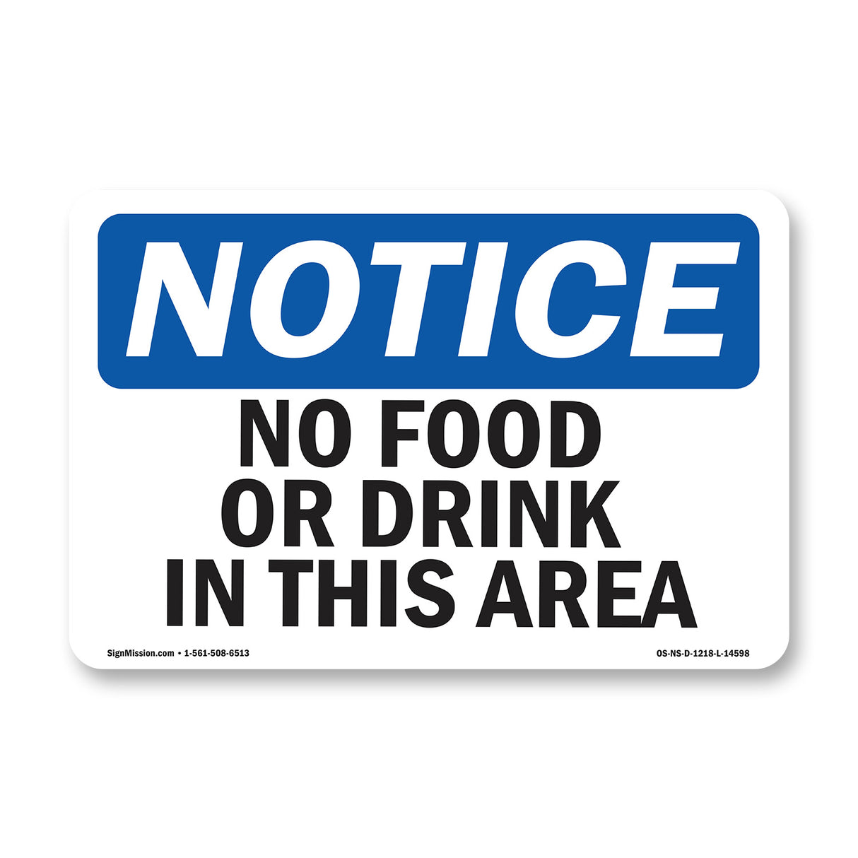 No Food Or Drink In This Area