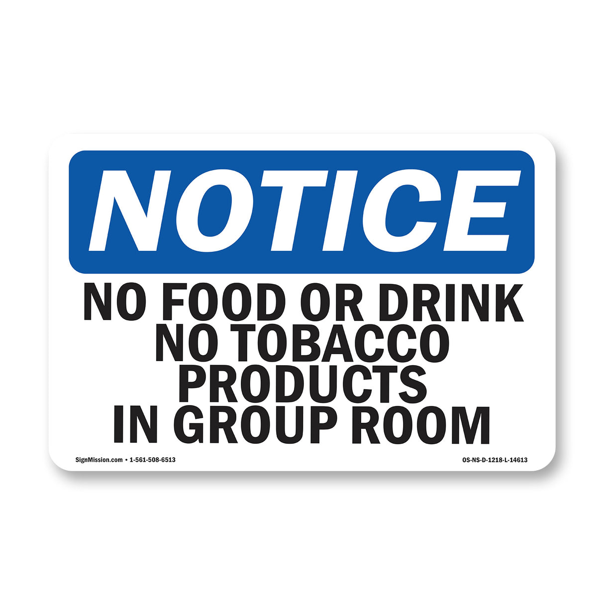 No Food Or Drinks No Tobacco Products In