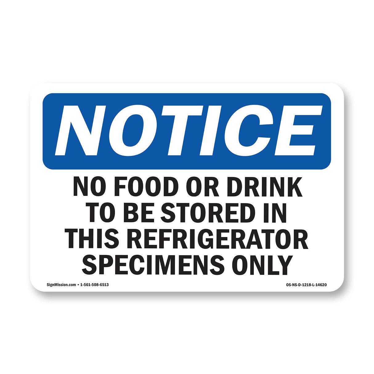 No Food Or Drinks To Be Stored In This Refrigerator