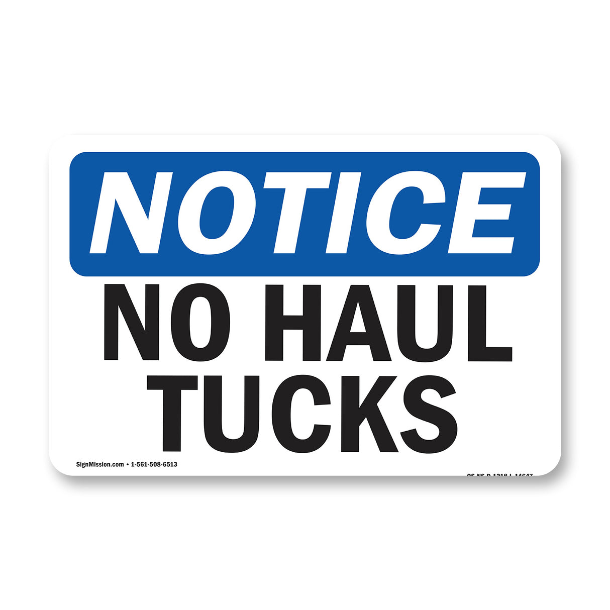 No Haul Trucks