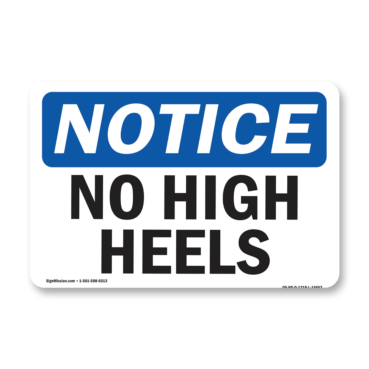 No High Heels