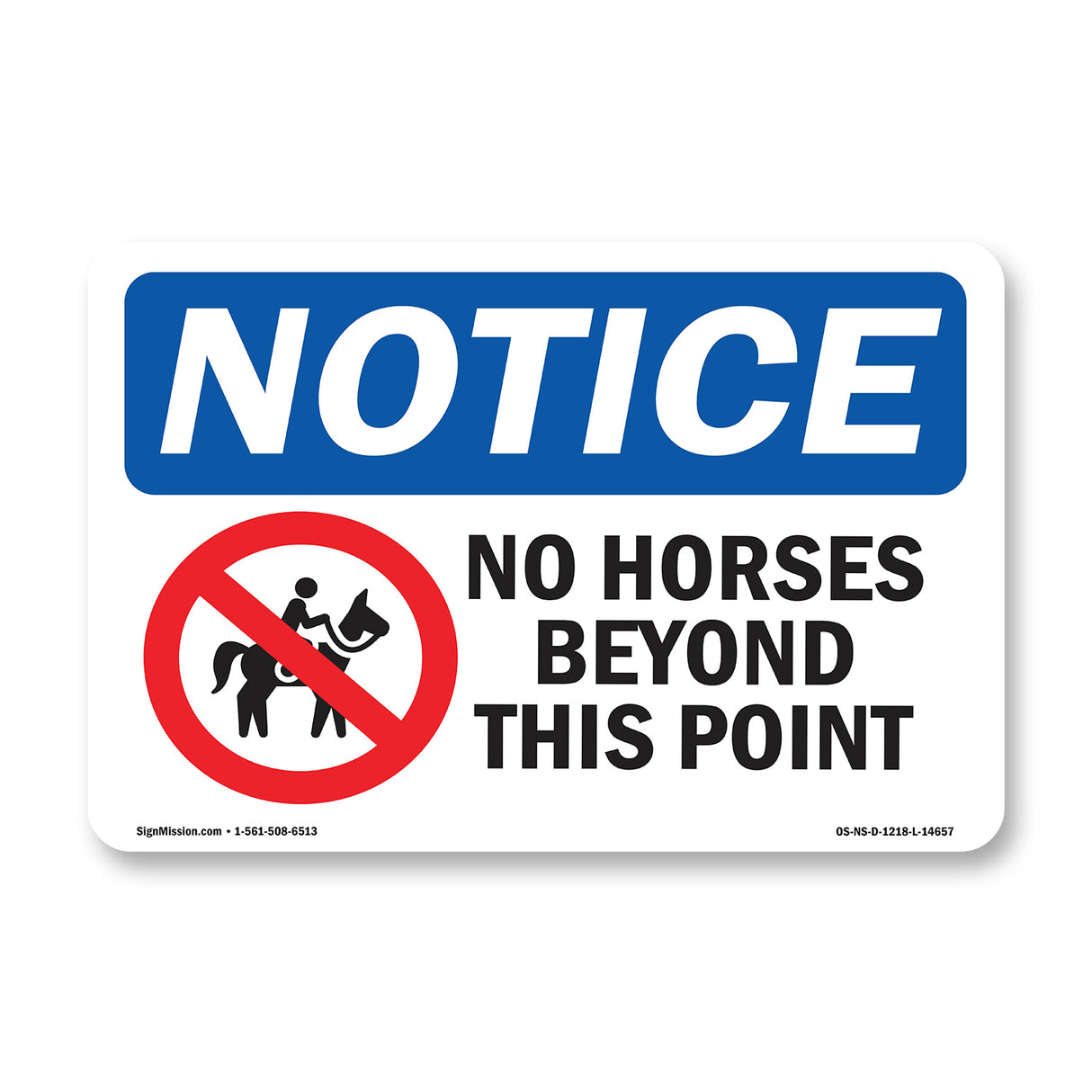 No Horses Beyond This Point