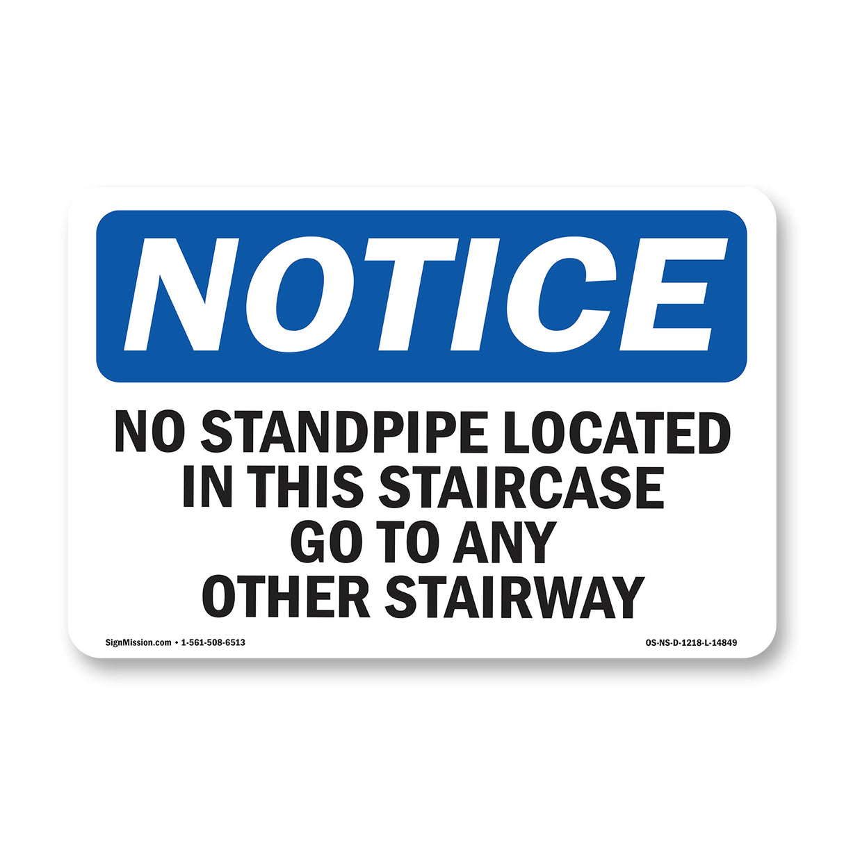 No Standpipe Located In This Staircase Go