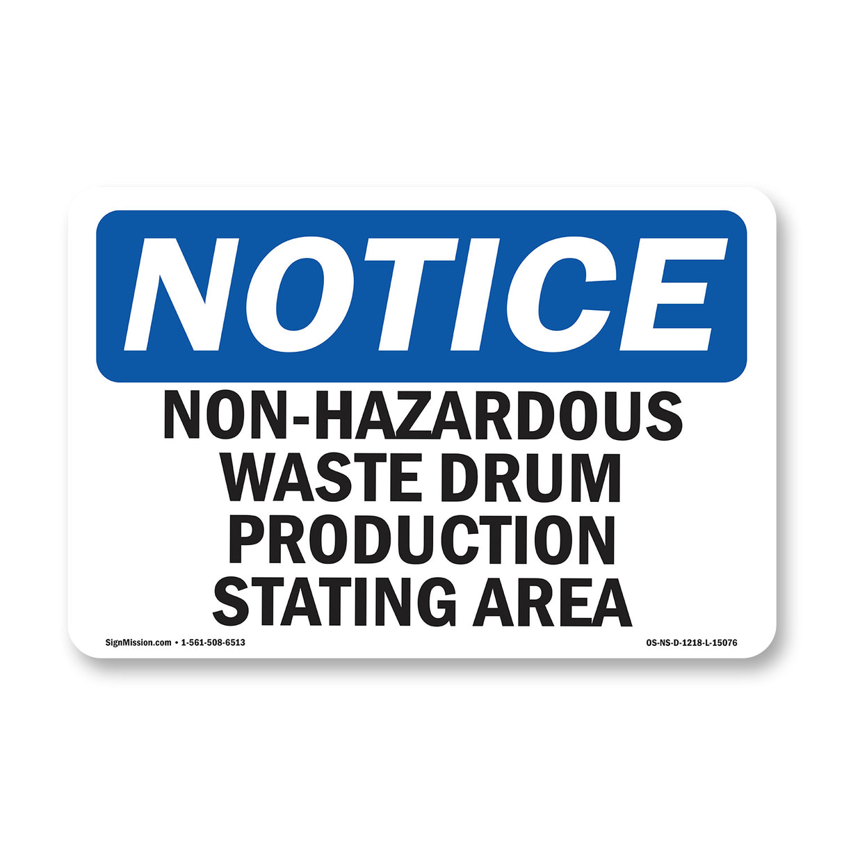 Non-Hazardous Waste Drum Production