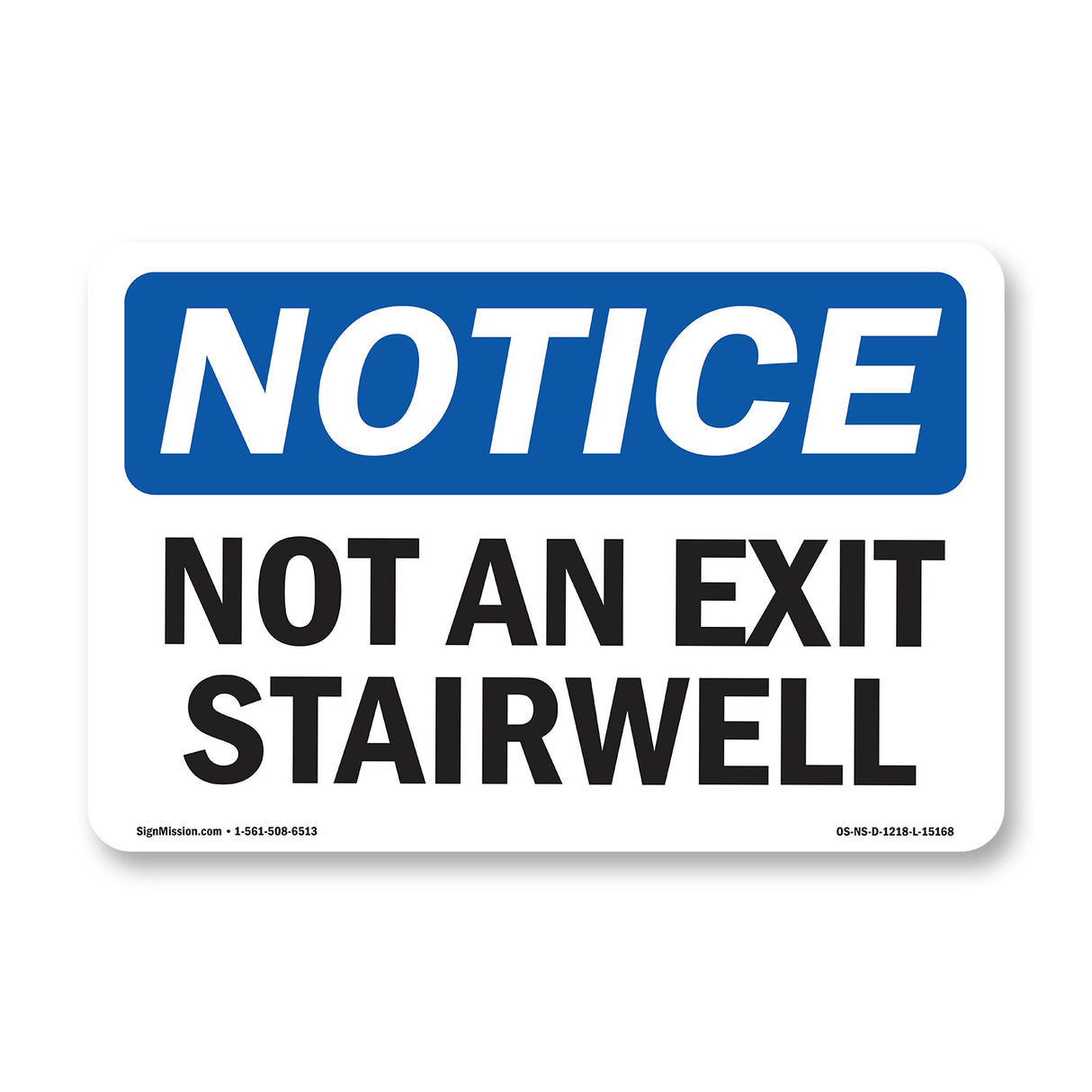 Not An Exit Stairwell