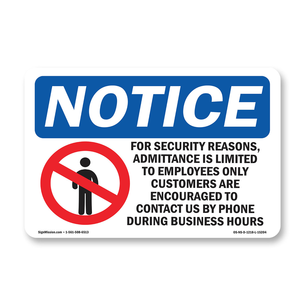 For Security Reasons,