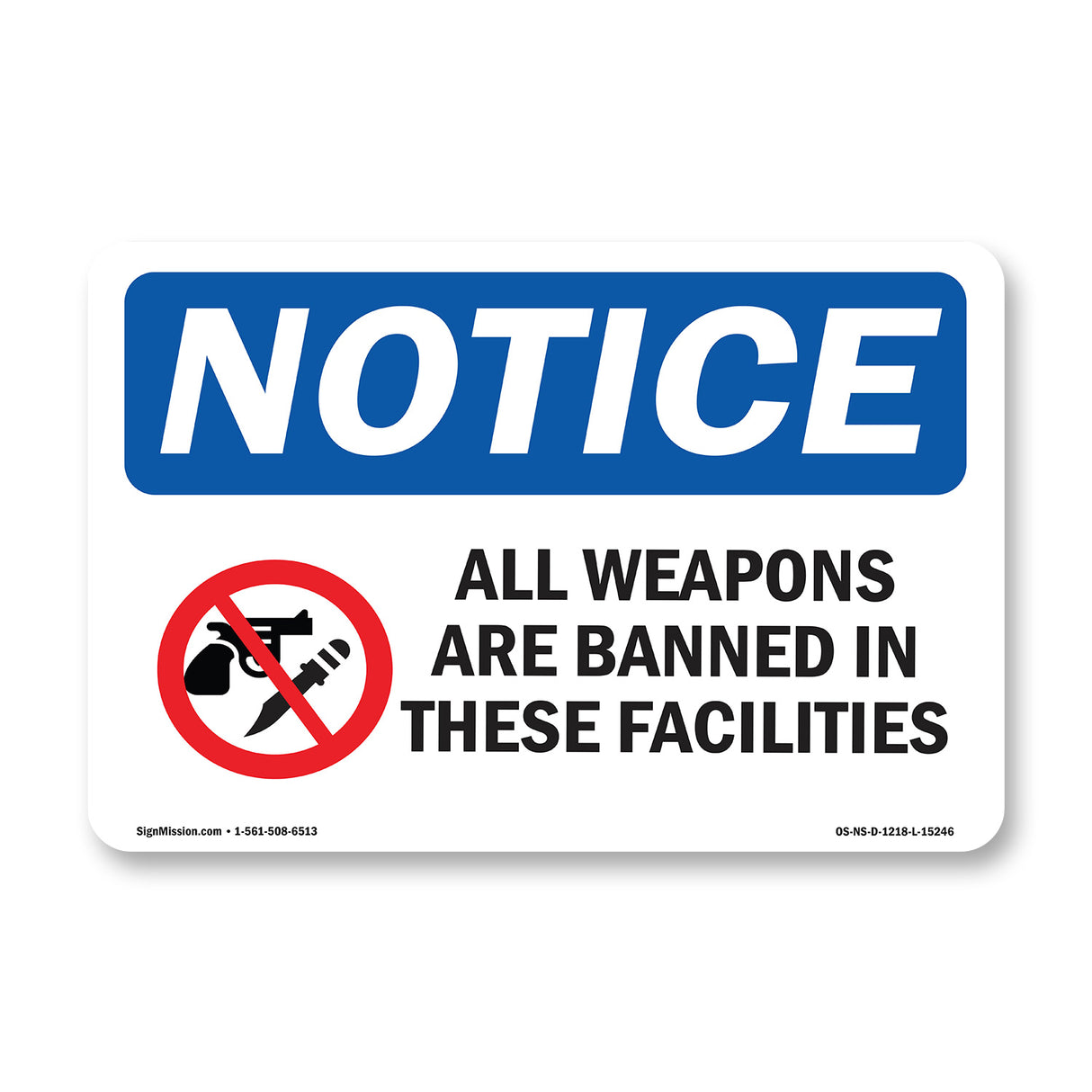 All Weapons Are Banned