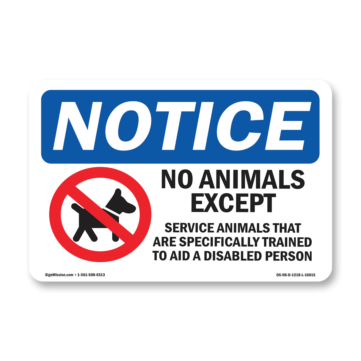 No Animals Except