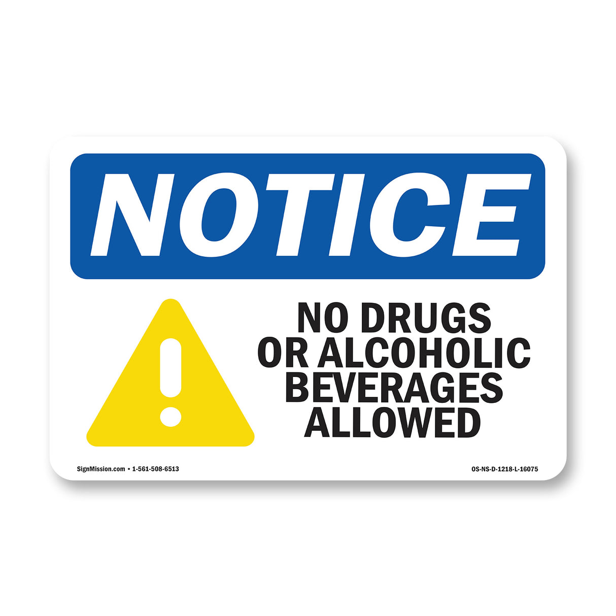 No Drugs No Alcoholic