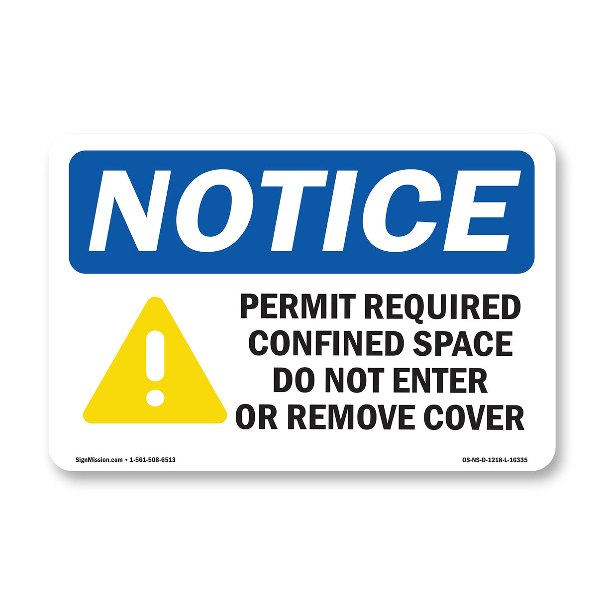 NOTICE Permit Required Confined