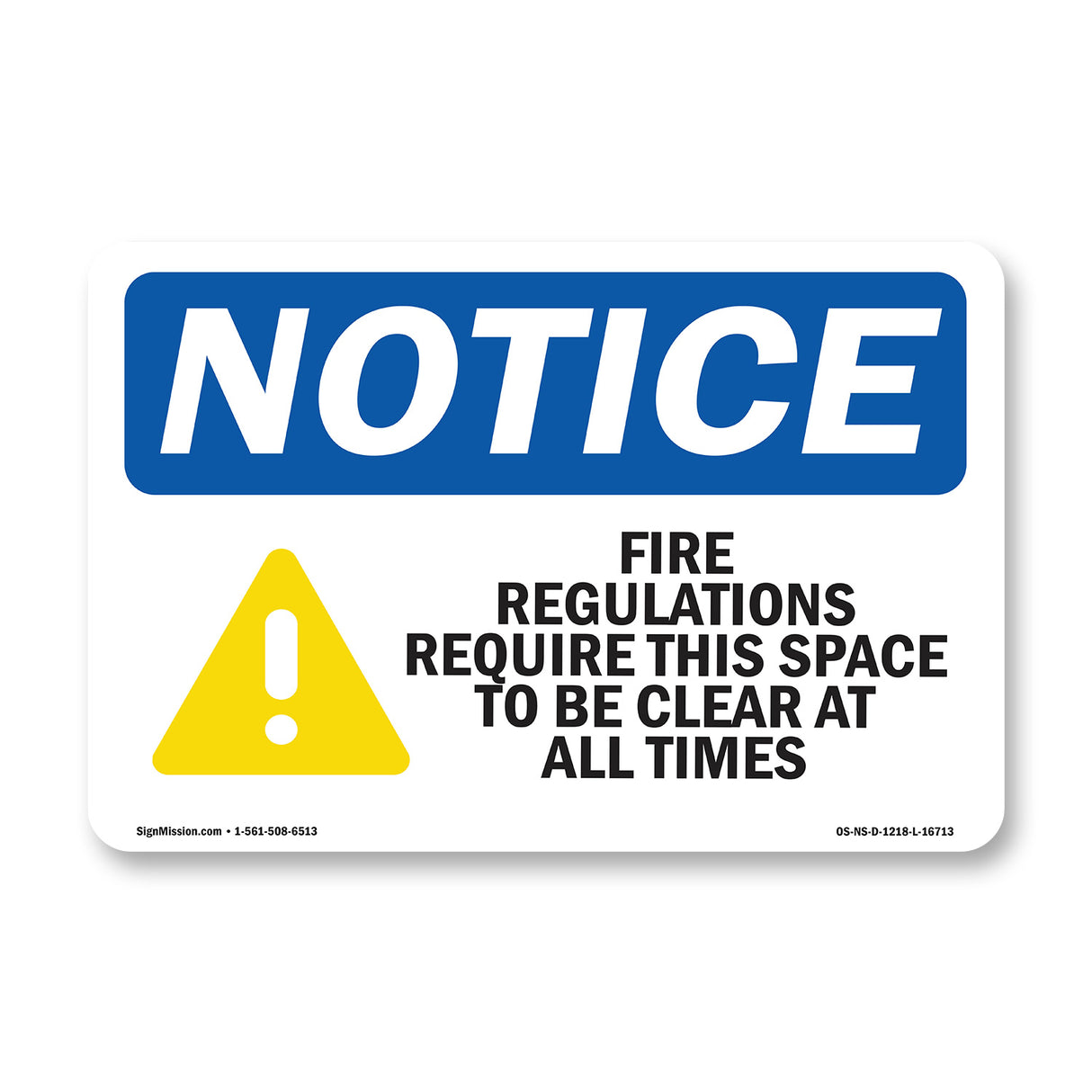 Fire Regulations Require