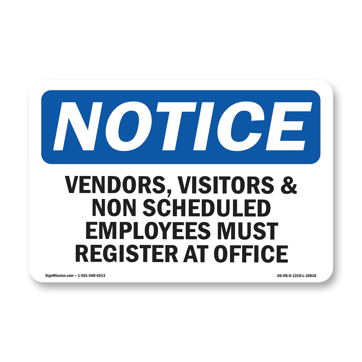 NOTICE Non-Scheduled Employees Must Register