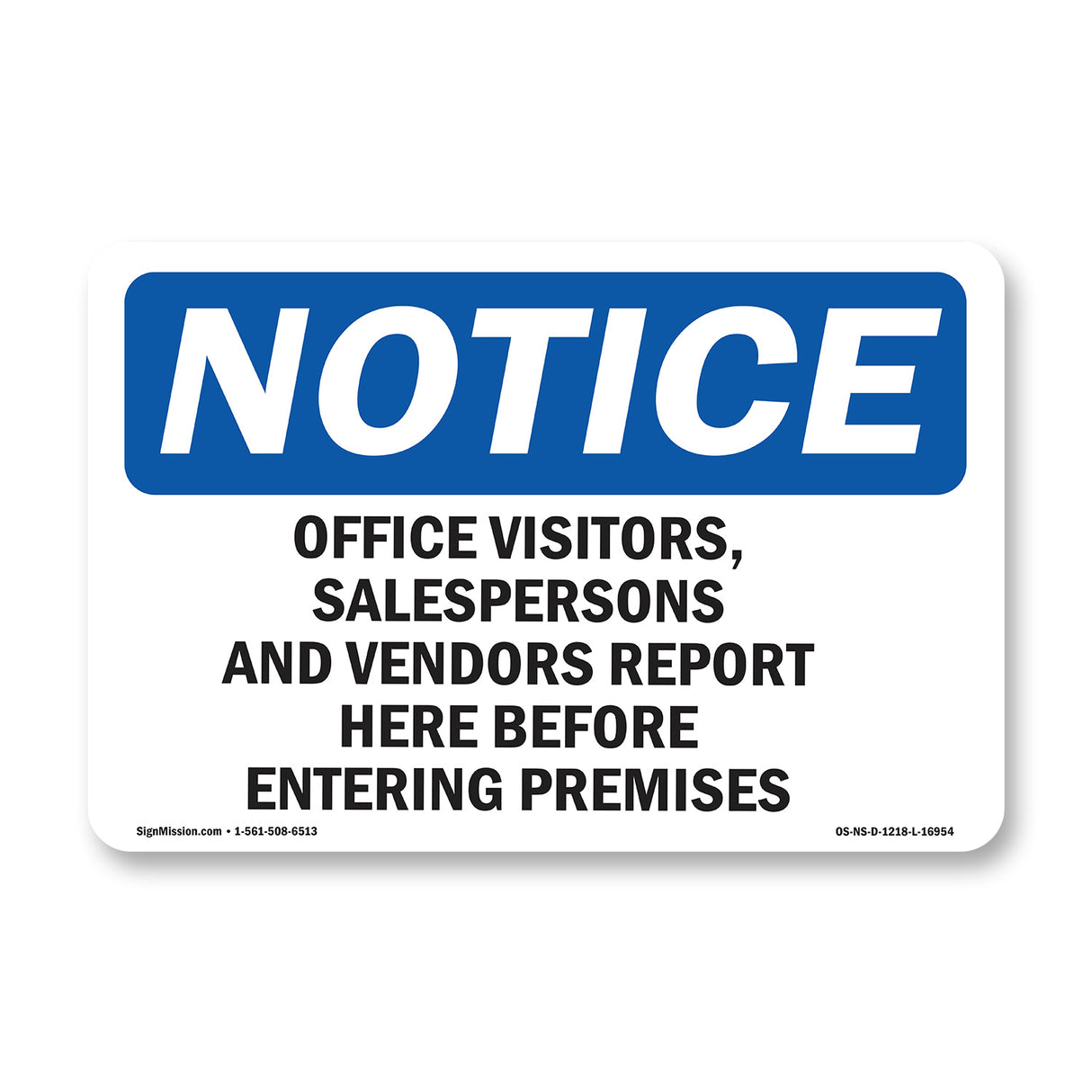 Office Visitors, Salespersons And Vendors