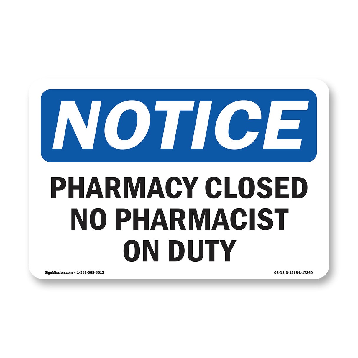 Pharmacy Closed No Pharmacist On Duty