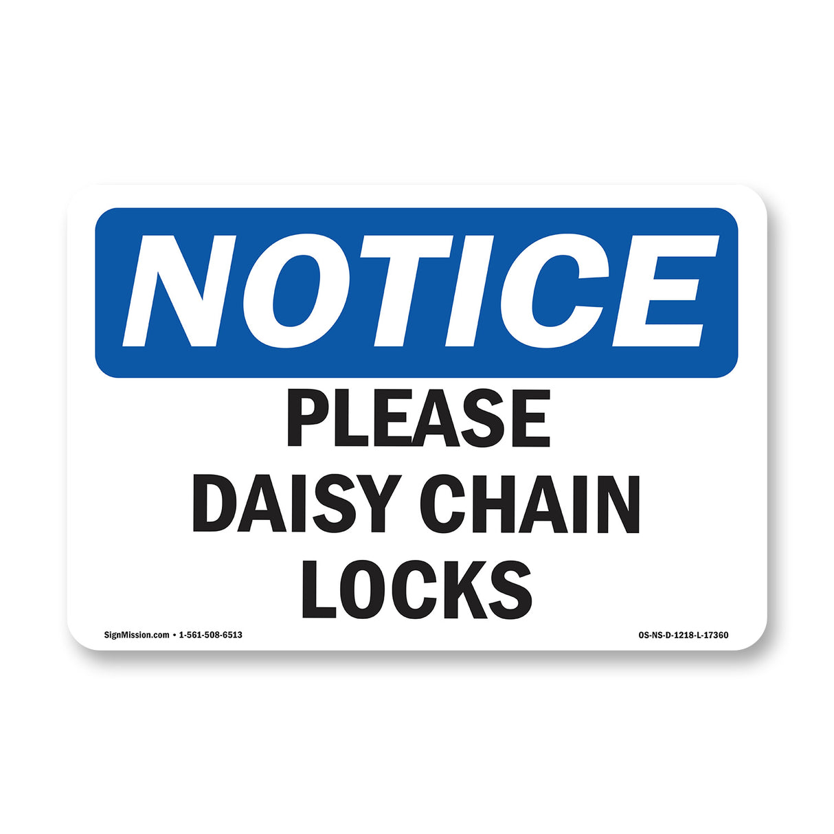 Please Daisy Chain Locks