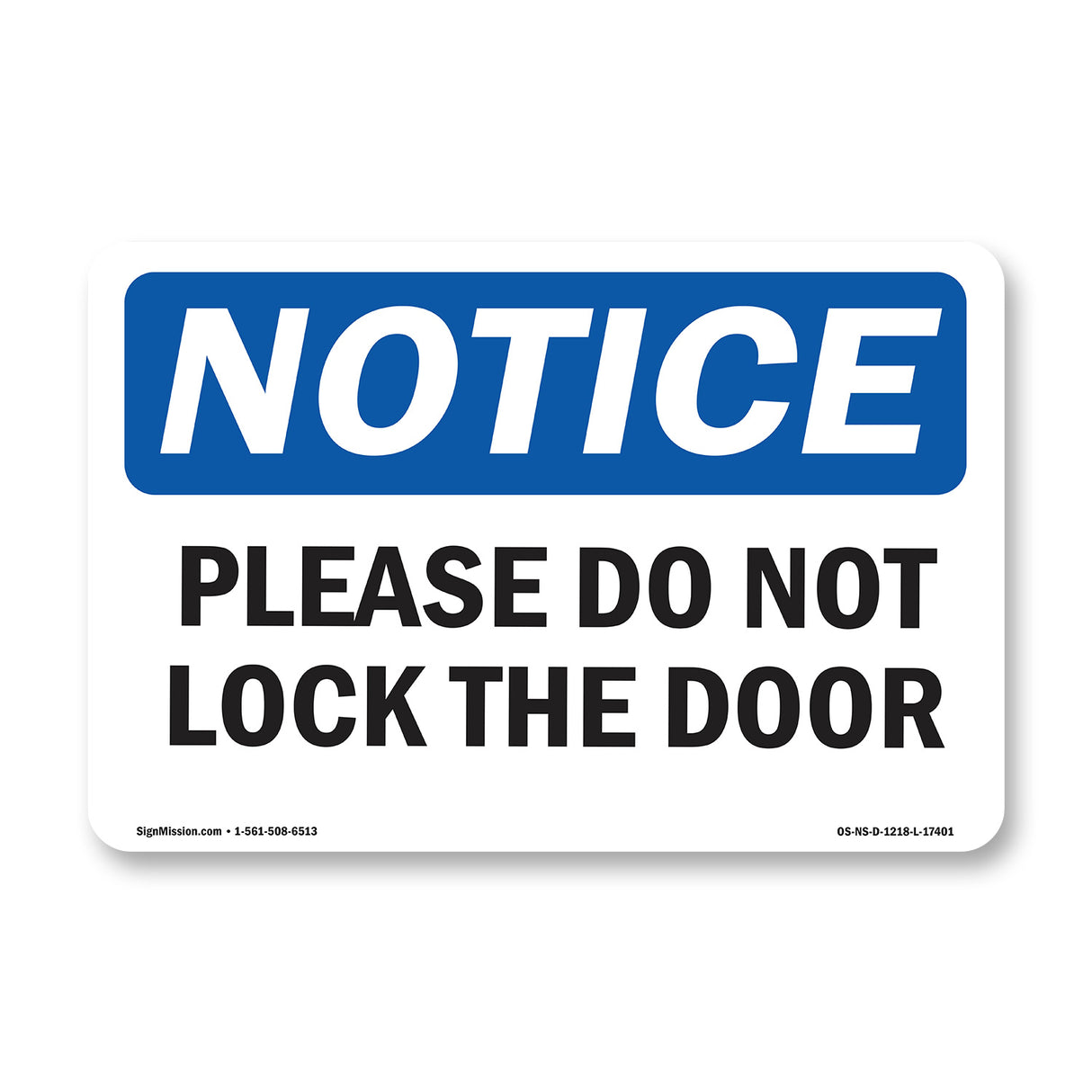 Please Do Not Lock The Door