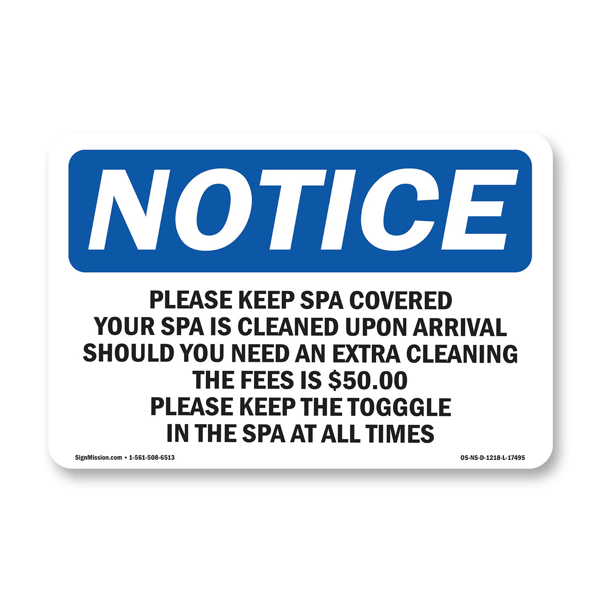 Please Keep Spa Covered Your Spa Is Cleaned