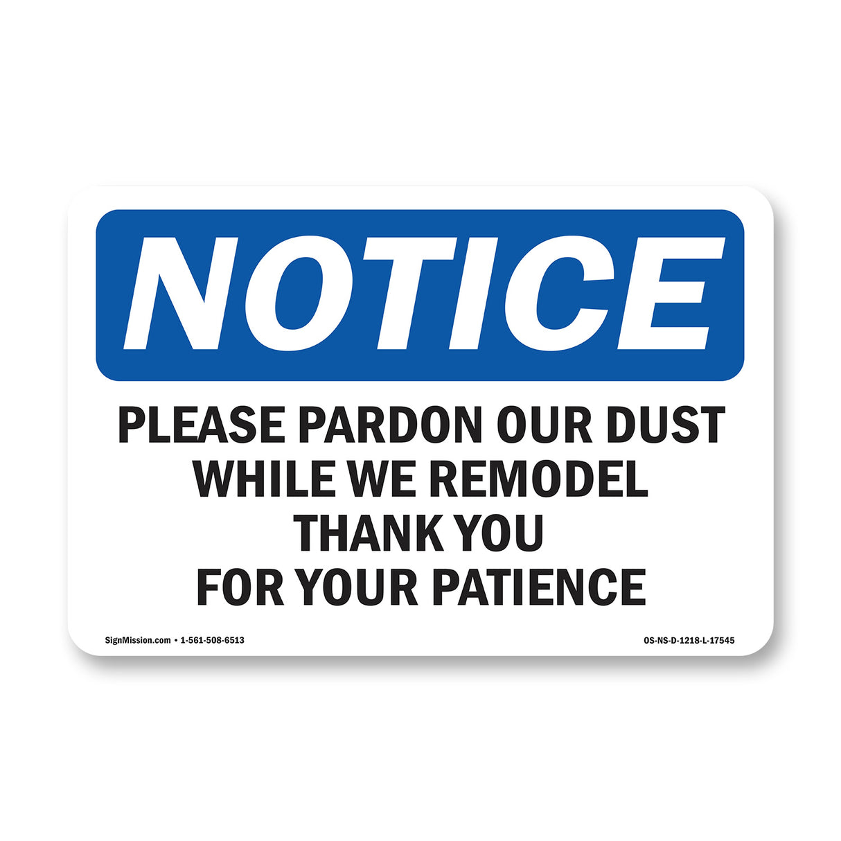 Please Pardon Our Dust While We Remodel