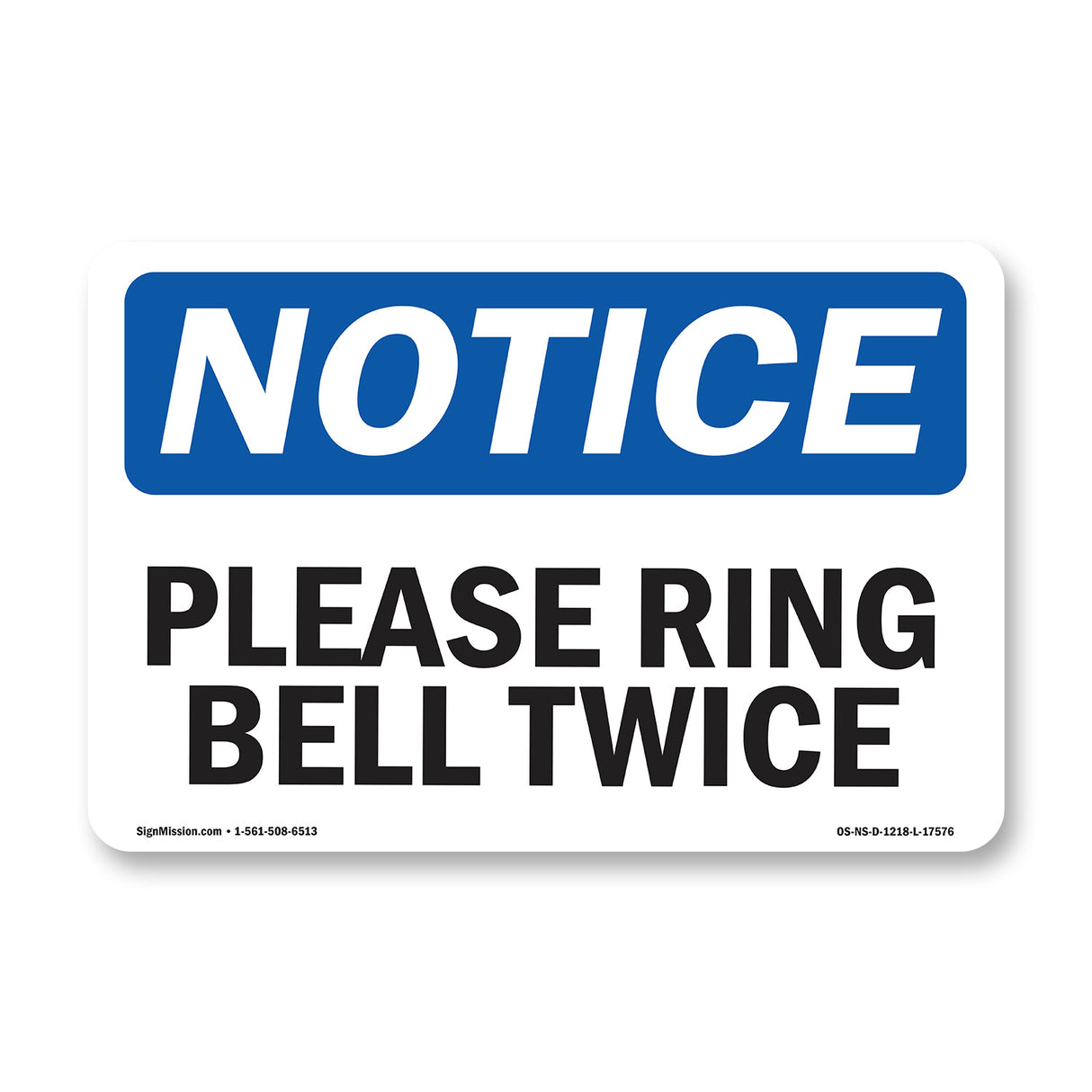 Please Ring Bell Twice