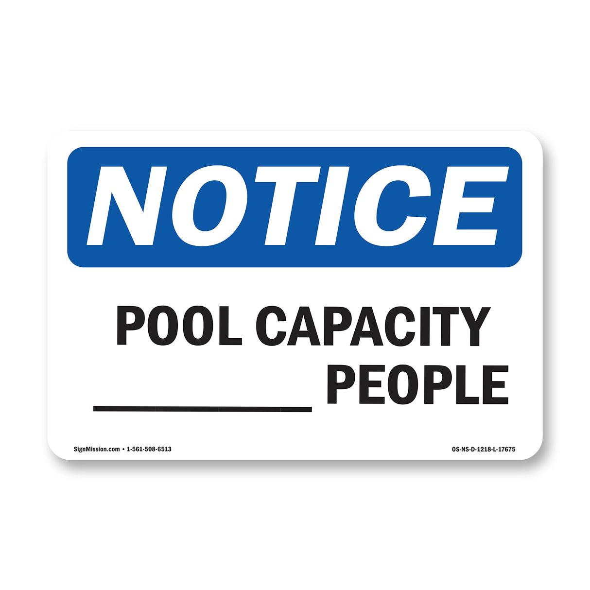 Pool Capacity ____ People