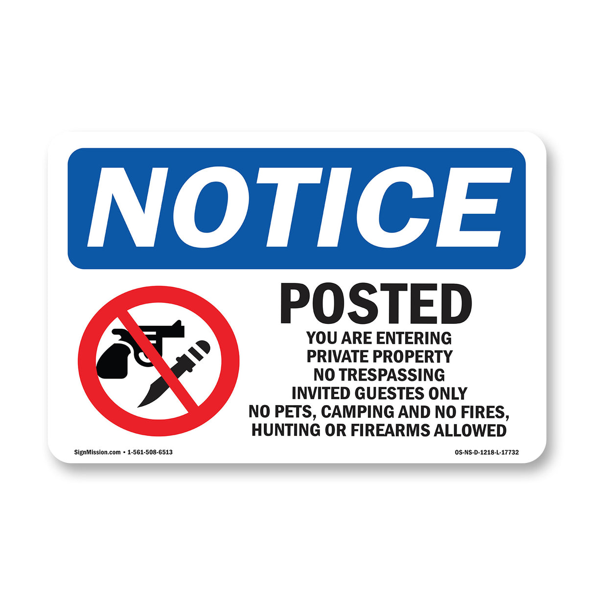 Posted You Are Entering Private