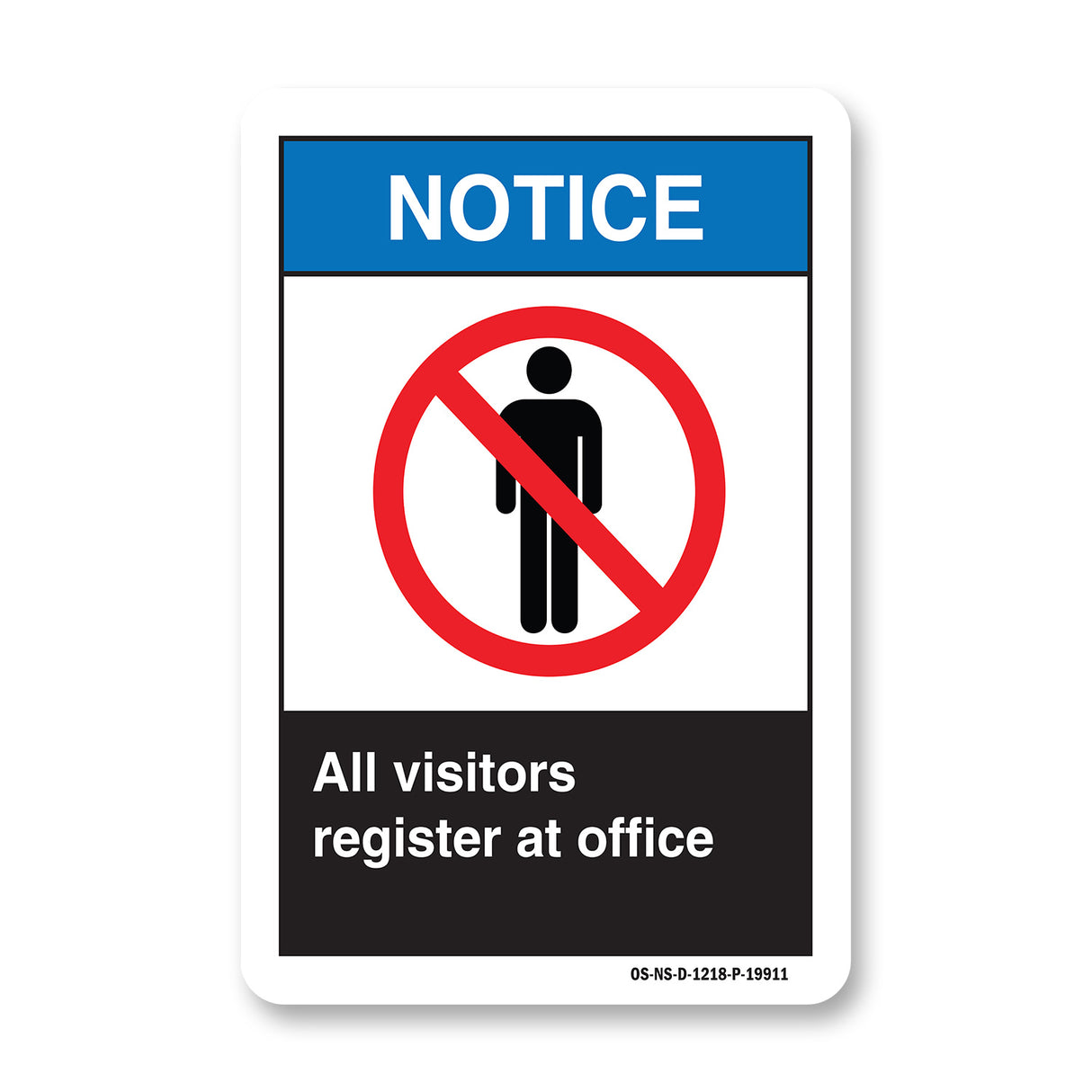 All Visitors Register At Office